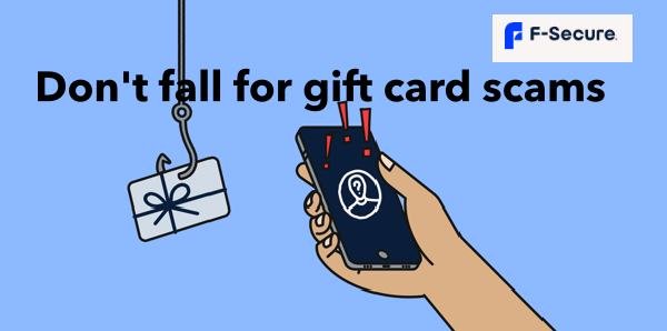 F-Secure Gift Card Scam